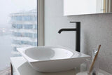 Duravit C.1 Einhebel-Waschtischmischer XL 166 mm mit Zugstange, Schwarz Matt