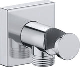Duravit Wandanschlussbogen 55x102 mm Eckig Chrom – Brausen und Zubehör