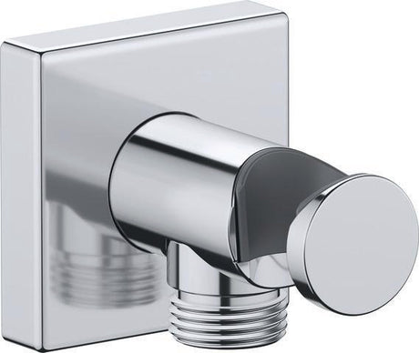 Duravit Wandanschlussbogen 55x102 mm Eckig Chrom – Brausen und Zubehör