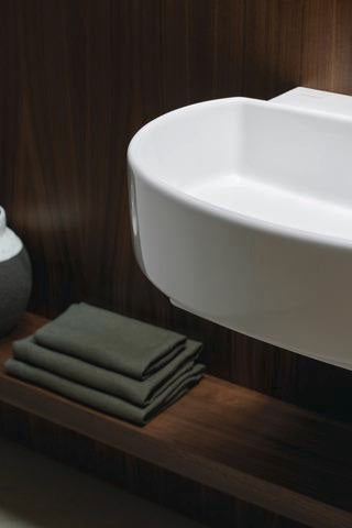 DURAVIT Balcoon Waschtisch 650x480 mm mit Überlauf, Hahnloch und Ablaufventil in Weiß