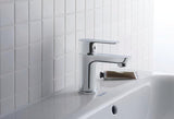 DURAVIT A.1 Einhebel-Waschtischmischer mit Zugstange, Chrom – 95 mm Ausladung, Keramikmischsystem