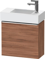 DURAVIT D-Neo Waschtischunterbau 484 mm Eiche Schwarz Matt, 1 Tür, Bronze Griff