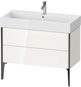 Duravit Waschtischunterbau XViu 984 mm weiß matt mit Tip-On-Technik für Vero Air