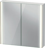 Duravit XViu Spiegelschrank 820 mm mit LED-Beleuchtung, Sensorschalter & Soft-Close