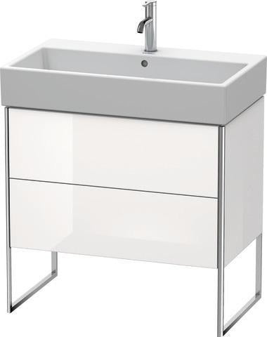 Duravit XSquare Waschtischunterbau 784 mm mit Fußgestell für Vero Air – Sand-matt Eiche