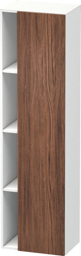 DURAVIT DuraStyle Hochschrank 360x500x1800mm, 1 Tür links, weiß matt – Wandhängend mit Soft-Close