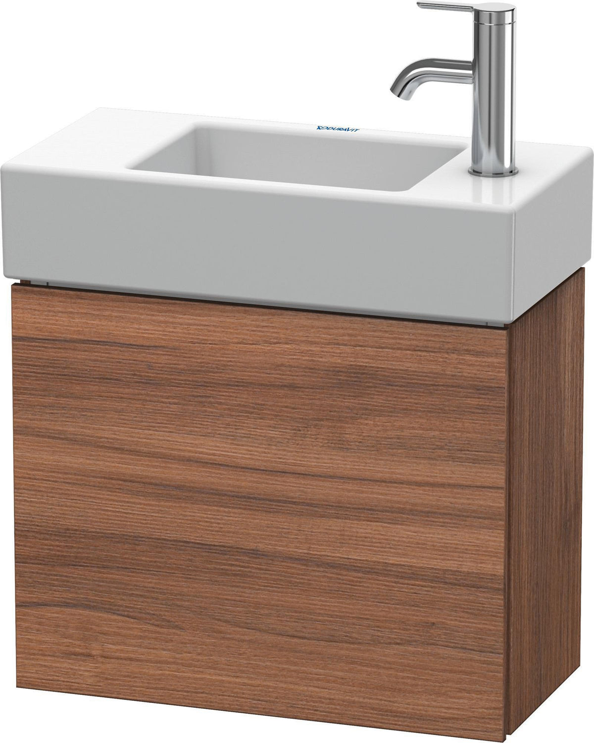 DURAVIT L-Cube Waschtischunterbau 480 mm wandhängend, 1 Tür, betongrau matt