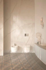 DURAVIT Wave Einhebel-Bidetmischer Chrom mit Keramikmischsystem und 128 mm Auslauf
