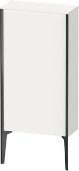 Duravit XViu Halbhochschrank 890x500x240 mm, 1 Tür, weiß matt, wandhängend, Tip-on & Soft-Close