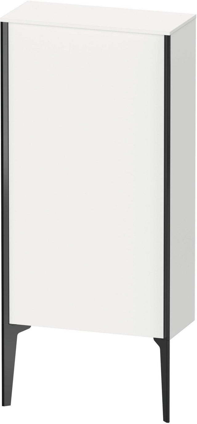 Duravit XViu Halbhochschrank 890x500x240 mm, 1 Tür, weiß matt, wandhängend, Tip-on & Soft-Close