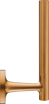 DURAVIT Starck T Ersatzrollenhalter aus verchromtem Edelstahl, Wandmontage