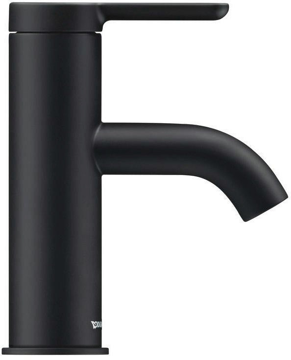 Duravit C.1 Einhebel-Waschtischmischer 91 mm Schwarz Matt – Ohne Zugstange
