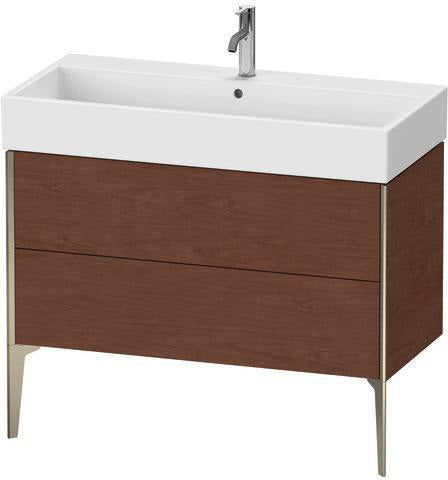 Duravit Waschtischunterbau XViu 984 mm weiß matt mit Tip-On-Technik für Vero Air