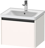 Duravit Ketho.2 Waschtischunterbau 584 mm betongrau matt mit 1 Auszug