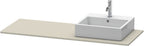 taupe seidenmatt / Lack / mit 1 A usschn.,