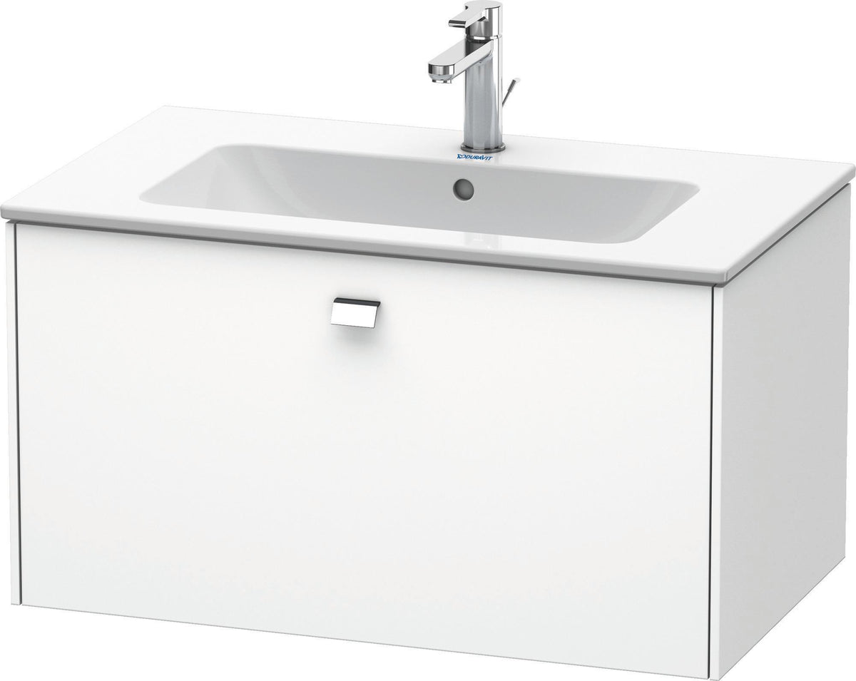 Duravit Brioso Waschtischunterbau 620 mm betongrau matt mit 1 Auszug und Soft-Close