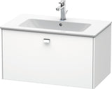 Duravit Brioso Waschtischunterbau 620 mm betongrau matt mit 1 Auszug und Soft-Close