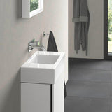 DURAVIT L-Cube Waschtischunterbau 480 mm betongrau matt, wandhängend, 1 Tür rechts