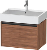 Duravit Waschtischunterbau Ketho.2 wandhängend 684 mm betongrau matt mit 1 Auszug