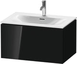 Duravit L-Cube Waschtischunterbau wandhängend 720 mm weiß matt mit 1 Auszug und Tip-On-Technik