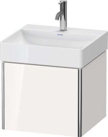 Duravit Waschtischunterbau XSquare 397x484x460mm, 1 Auszug, weiß matt – wandhängend für DuraSquare