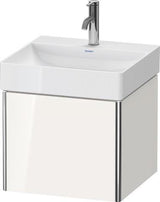 Duravit Waschtischunterbau XSquare 397x484x460mm, 1 Auszug, weiß matt – wandhängend für DuraSquare