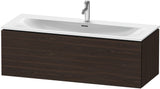 DURAVIT L-Cube Waschtischunterbau 1220 mm wandhängend mit 1 Auszug weiß matt