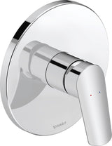 DURAVIT Duravit No.1 Einhebel-Brausemischer Unterputz mit Keramikmischsystem in Chrom