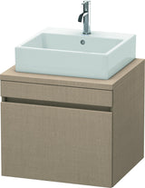 DURAVIT DuraStyle Konsolenunterschrank 600 mm betongrau matt – 1 Auszug, wandhängend