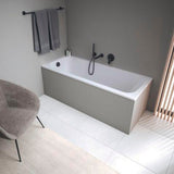 DURAVIT Wave Wanneneinlauf Rosette Rund 202mm Gold Poliert – Wandmontage