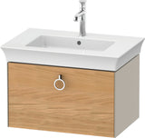 DURAVIT White Tulip Waschtischunterbau wandhängend 684 mm mit Auszug und Innenbeleuchtung