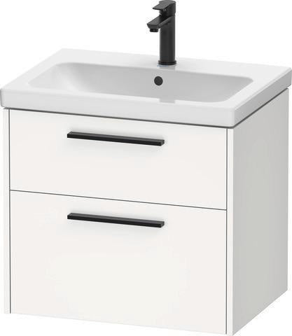 DURAVIT D-Code 2.0 Wandhängender Waschtischunterbau 634 mm Eiche mit Soft-Close