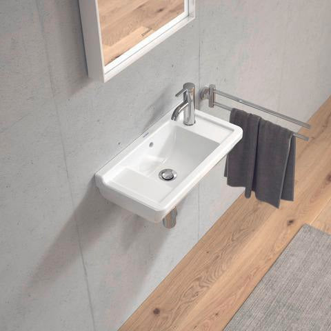 DURAVIT L-Cube Lichtspiegel 450 mm mit Sensorschalter und Dimmfunktion, Graphit Matt