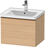 DURAVIT D-Neo Waschtischunterbau 584 mm betongrau matt mit 1 Auszug und Soft-Close