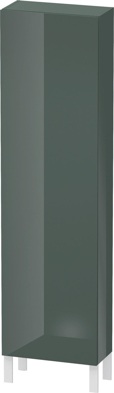 Duravit Hochschrank L-Cube 243x500x1760mm Nussbaum dunkel, 1 Tür rechts, wandhängend