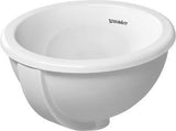 DURAVIT Einbauwaschtisch Architec Bali 335 mm weiß mit Überlauf, ohne Hahnloch