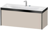 Duravit Möbelwaschtischset XVIU 1200x480mm Chaos-Marmor / Ta s-matt mit Unterbau und Auszug