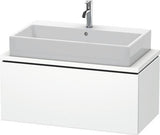 DURAVIT L-Cube Waschtischunterbau 920 mm taupe supermatt mit Tip-On-Technik
