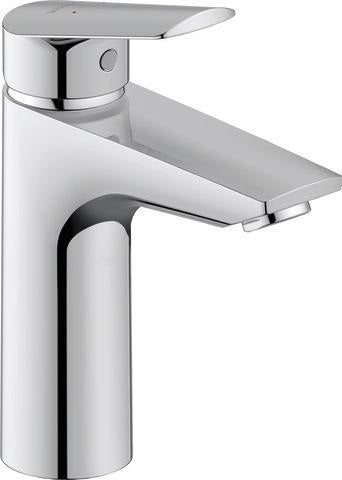 Duravit No.1 Einhebel-Waschtischmischer mit Zugstange, Chrom – 106 mm Ausladung