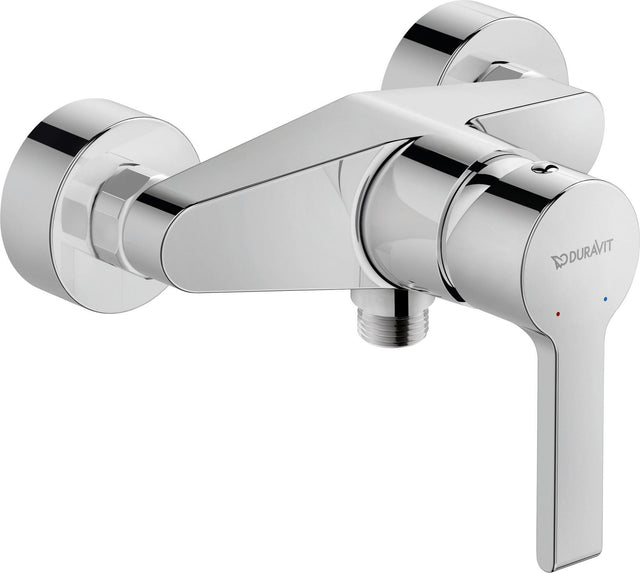 DURAVIT B.2 Brausethermostat Aufputz mit Keramikmischsystem in Chrom – 150 mm Mittenabstand