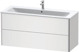 Duravit XSquare Waschtischunterbau 1210 mm mit 2 Schubkästen, s-matt, für ME by Starck