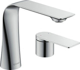 Duravit D.1 2-Loch Waschtischarmatur Chrom mit Keramikmischsystem und 148 mm Ausladung
