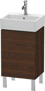 DURAVIT L-Cube Waschtischunterbau 593x434x341 mm, amerikanisch nussbaum, Anschlag links, für Vero Air