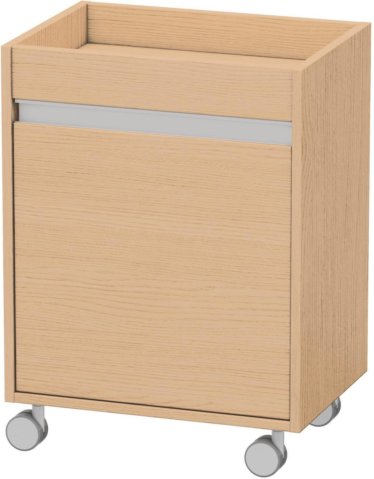 DURAVIT Rollcontainer Ketho 360x500x670mm, 1 Tür, Anschlag links, weiß matt