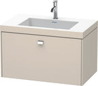 taupe matt / mit 1 Hahnloch / sonstige