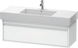 DURAVIT Ketho Waschtischunterbau 1200 mm wandhängend, 1 Auszug, weiß matt