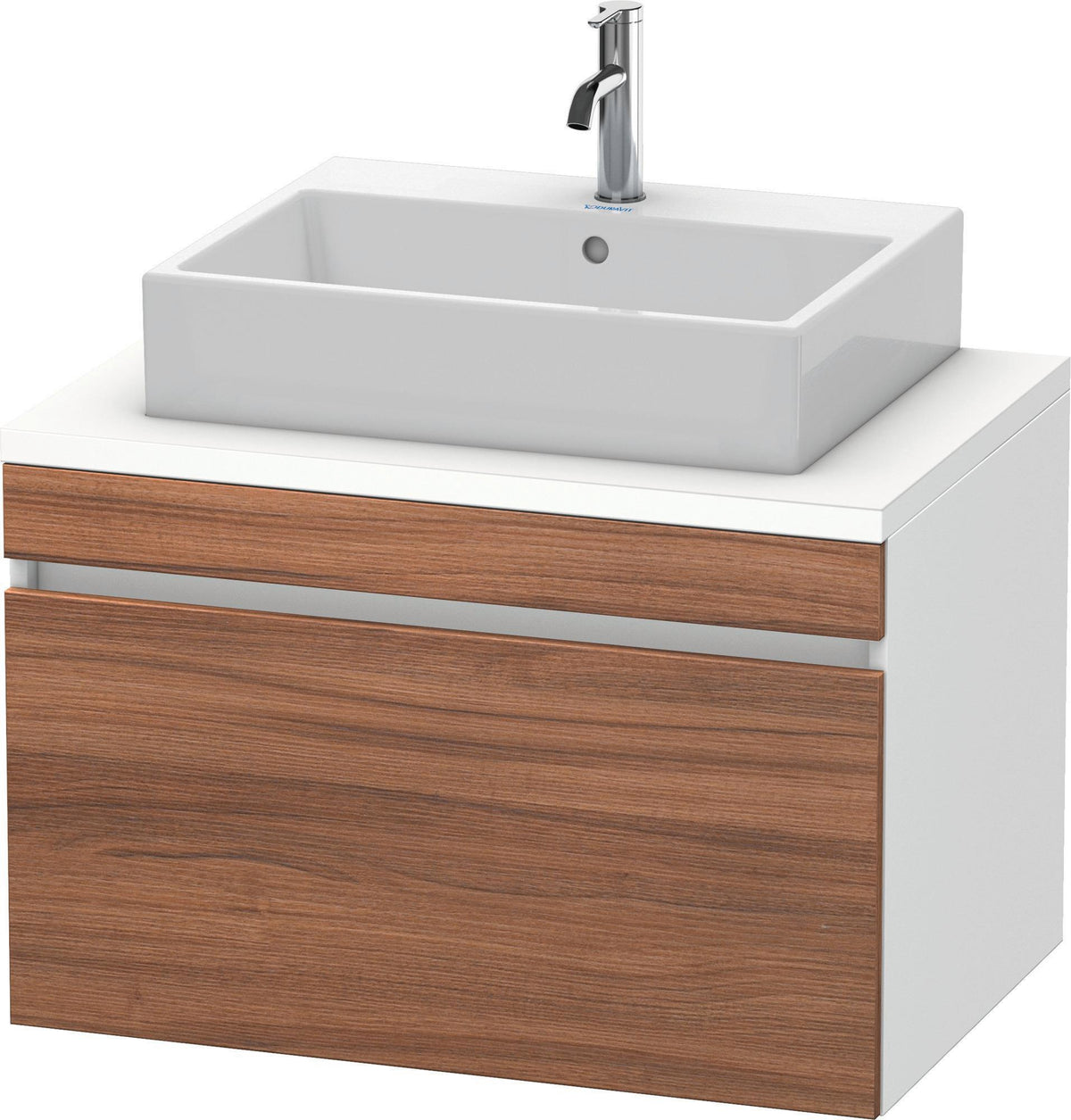 DURAVIT DuraStyle Konsolenunterschrank 800 mm betongrau matt mit 1 Auszug