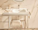 DURAVIT Wave Einhebel-Waschtischmischer M mit Zugstange, Chrom – Keramikmischsystem, 122 mm Ausladung