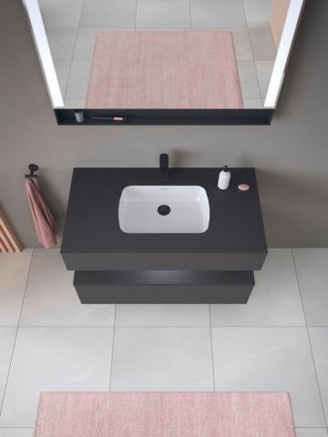 DURAVIT Wave Einhebel-Waschtischmischer M mit Zugstange, Chrom – Keramikmischsystem, 122 mm Ausladung