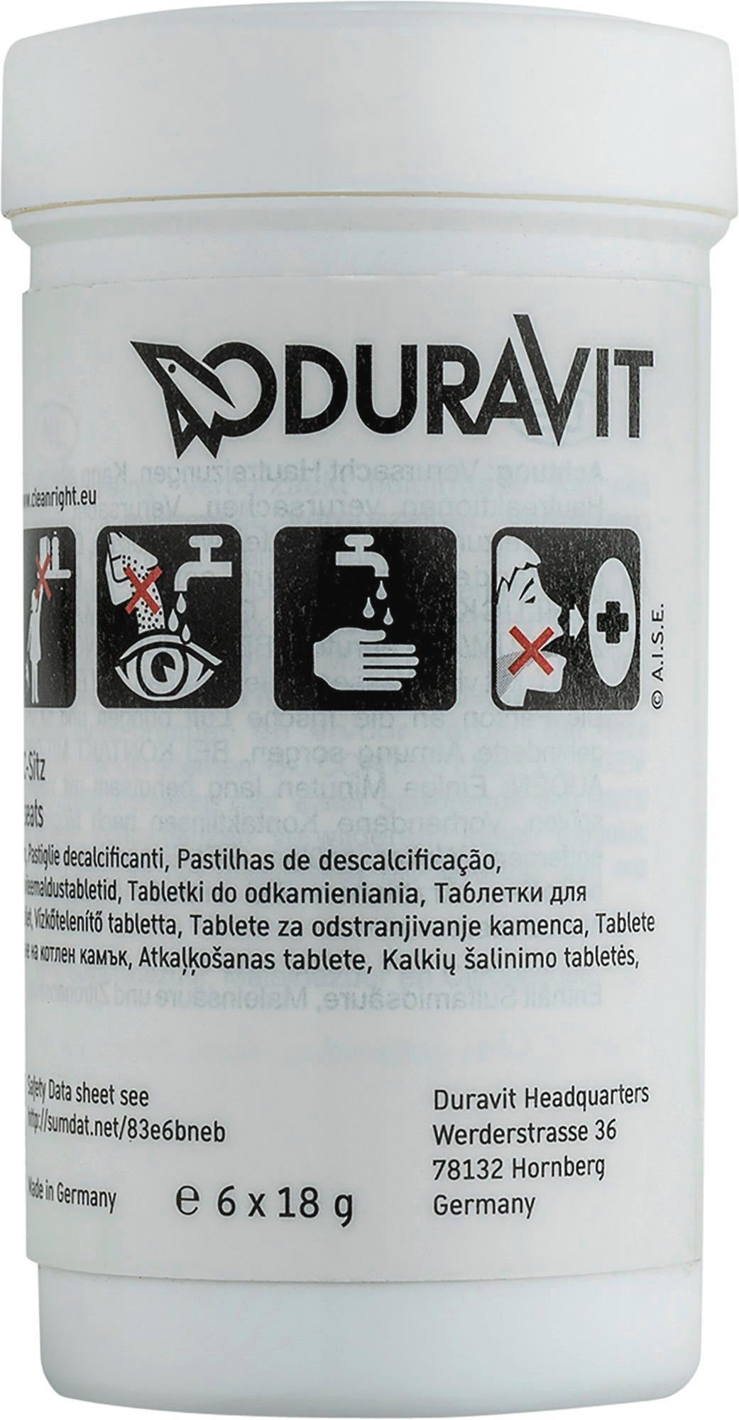 DURAVIT Entkalkungstabletten 6er-Pack für SensoWash Dusch-WC
